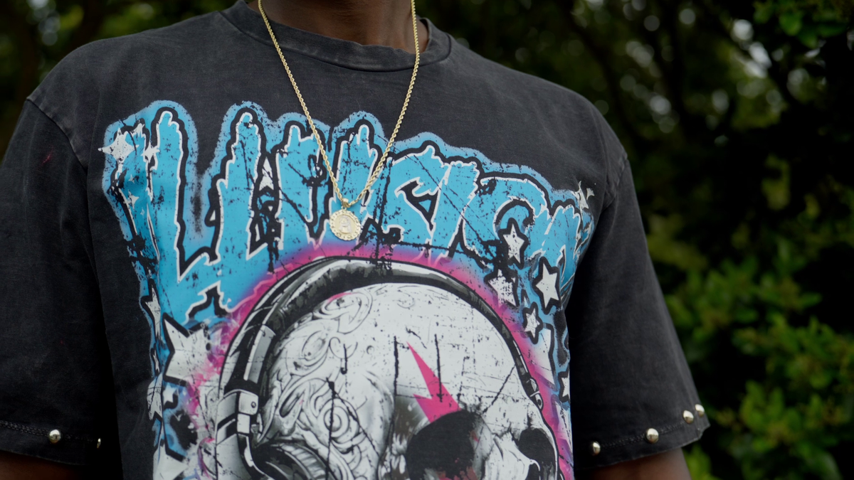 Skull Wave Tee