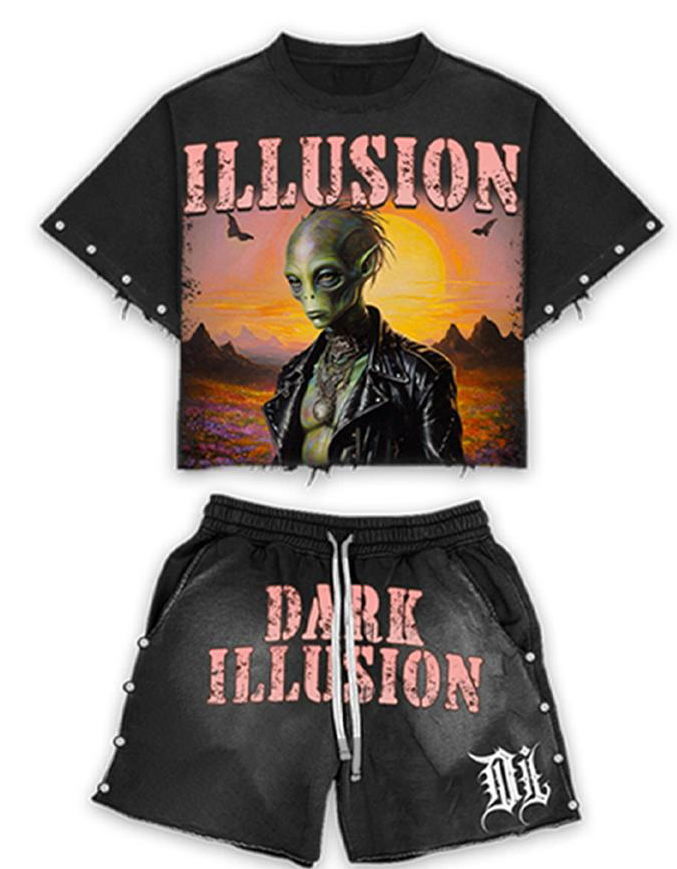 Sunset Alien 2-Piece Set